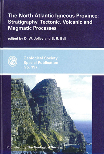 Illustrated front cover of a Geological Society special publication