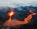 Erupting Volcano