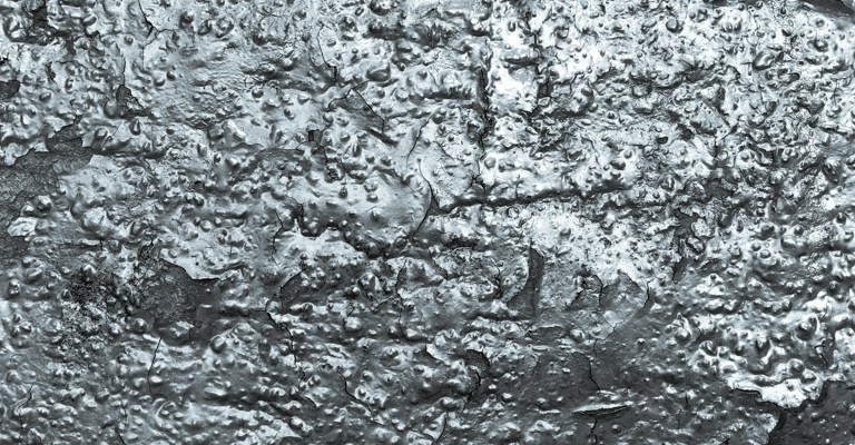 rough looking textured silver