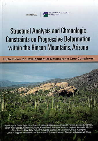 Cover Structural Analysis and Chronologic Constraints on Progressive Deformation within the Rincon Mountains, Arizona: Implications for Development of Metamorphic Core Complex