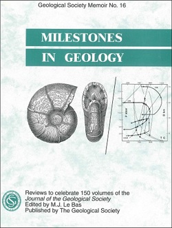 Cover Milestones in Geology