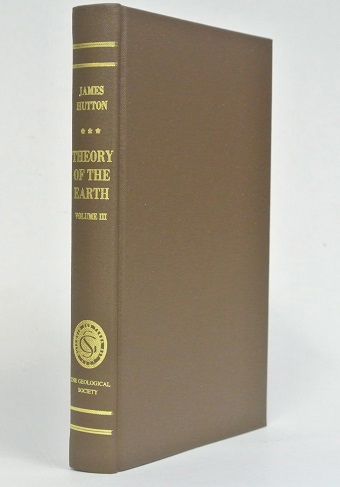 Cover Theory Of The Earth (Volume III) Facsimile