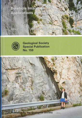 Illustrated front cover of a Geological Society special publication
