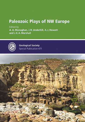 Illustrated front cover of a Geological Society special publication