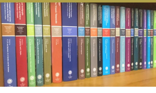 Special publications on shelf