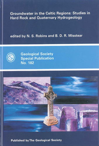 Cover Image Groundwater in the Celtic Regions: studies in hard-rock and Quaternary hydrogeology