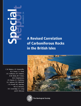 Cover Image A Revised Correlation of Carboniferous Rocks in the British Isles