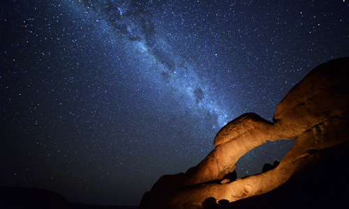 Image Milky Way over Spitzkoppe, Namibia