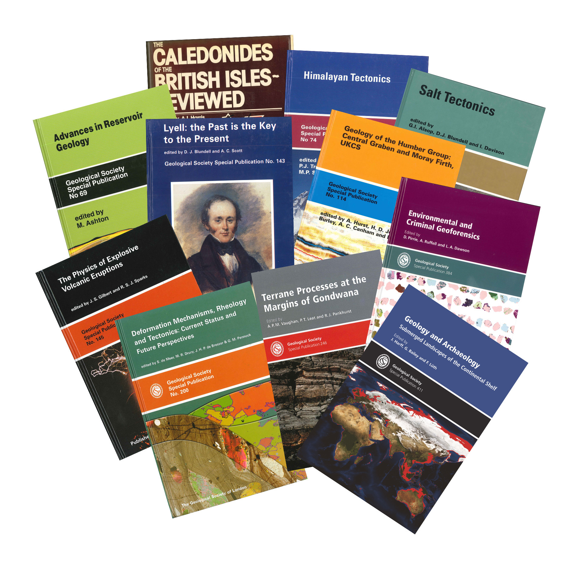 Pile of Archive Special Publications Covers