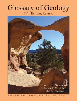 Cover - Glossary of Geology, 5th Edition, revised 