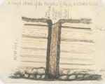 Nathaniel Winch's sketch of a Dyke in Walbottle Dean