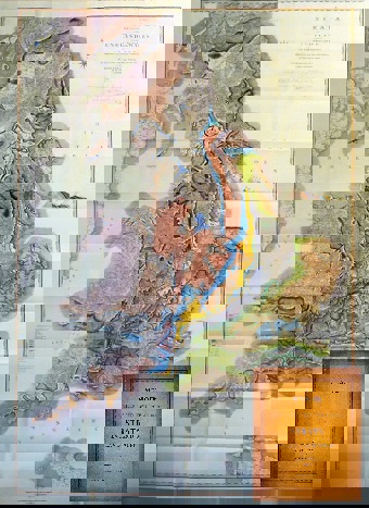 Image William Smith folded map and Memoir (reproduction)