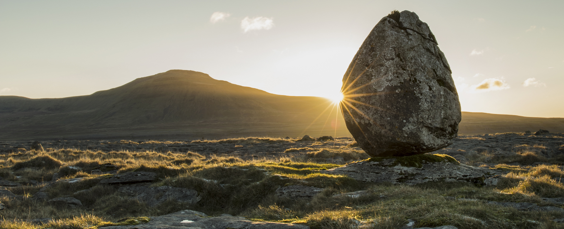 Erratic Boulder Sunburst by Wayne Brittle