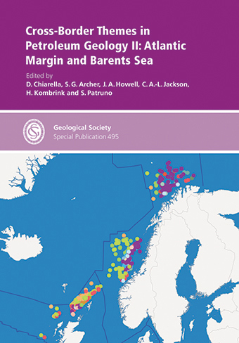 Illustrated front cover of a Geological Society special publication