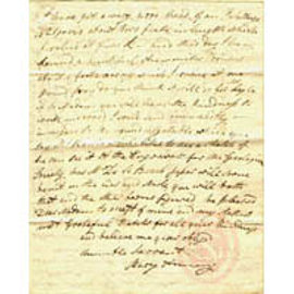 Thumbnail of Mary Anning letter, p3