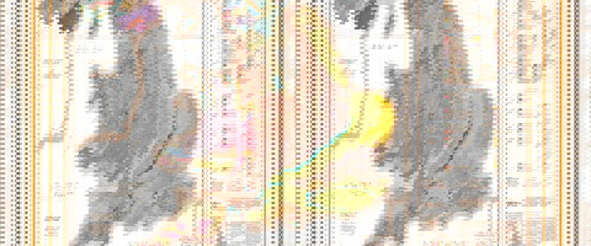 Back cover of Geological Map of Great Britain, Bicentennial edition in the style of William Smith