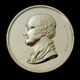 Head of the Wollaston Medal