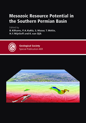 Illustrated front cover of a Geological Society special publication