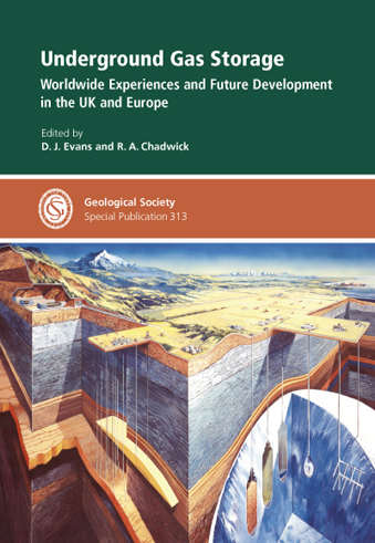 Illustrated front cover of a Geological Society special publication