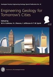 Cover Engineering Geology for Tomorrow's Cities