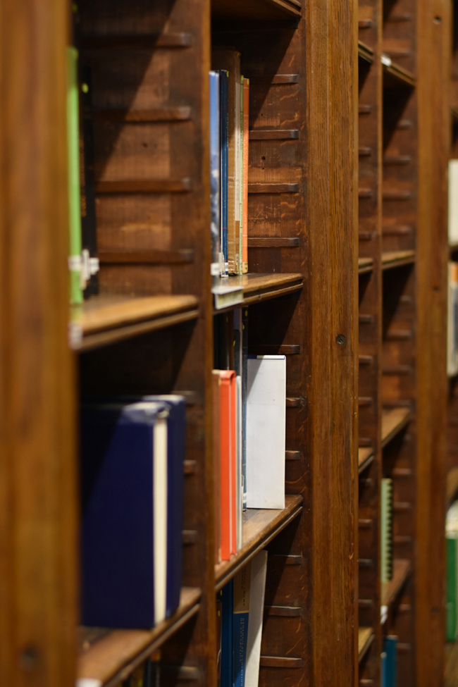 Drawer Runners in the Upper Library