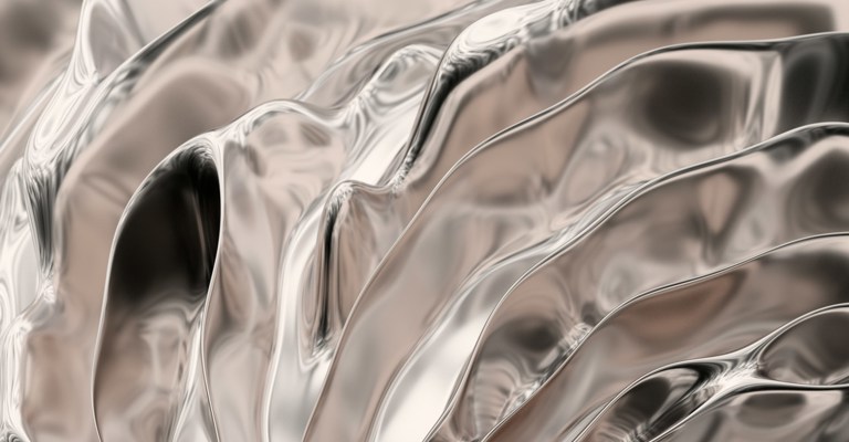swirling platinum colour