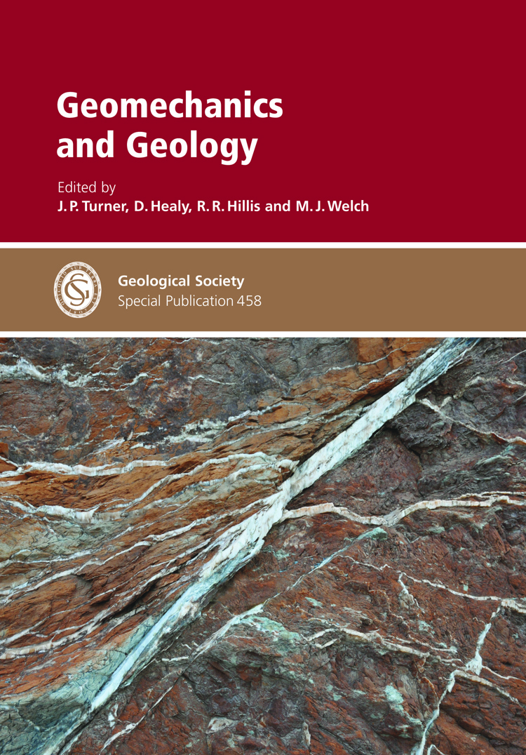 Illustrated front cover of a Geological Society special publication