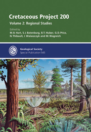 Cover - Special Publication 545 Cretaceous Project 200, Volume 2: Regional Studies (SP545)