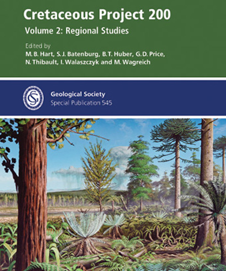 Cover - Special Publication 545 Cretaceous Project 200, Volume 2: Regional Studies (SP545)