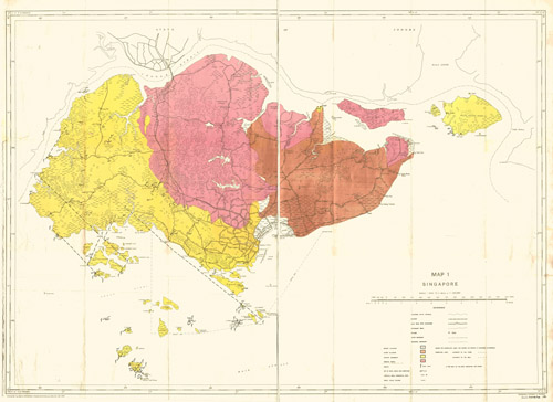 Map of Singapore