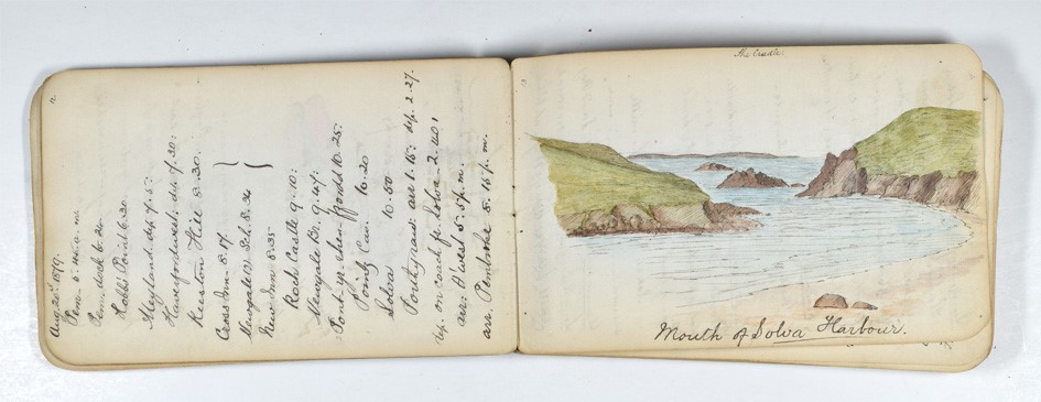 Dr Ernest LLOYD-JONES - Field Book Open