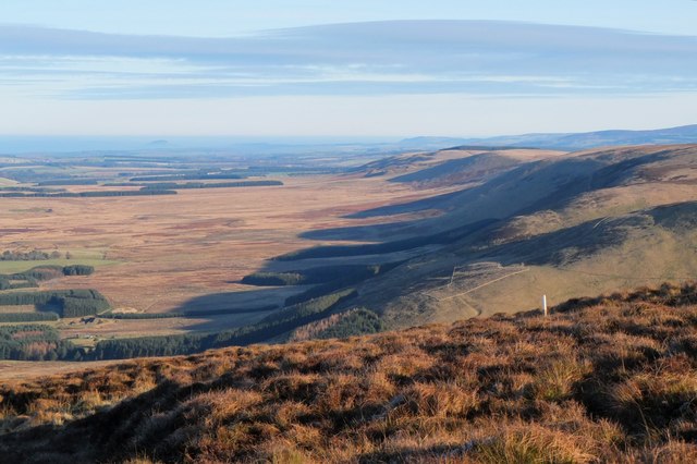 Southern Upland Fault and Moorfoot Escarpment