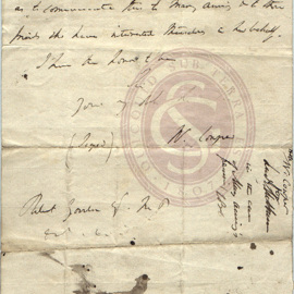 Copy of a letter from William Cowper, 10 December 1835. (page 2)